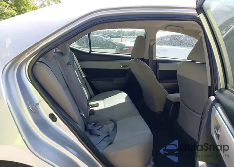 2015 Toyota Corolla Le из США, поврежденный, VIN 2T1BURHE3FC474413